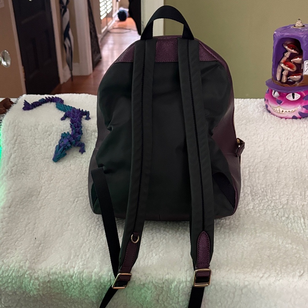 Coach Tan and Brown Monogram Backpack - Picture 2 of 5